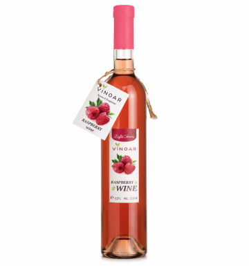 ПЛОДОВО ВИНО ОТ МАЛИНА - VINOAR, 500мл