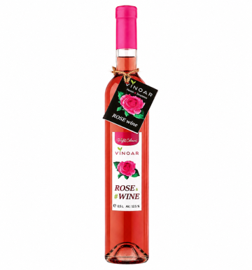 ПЛОДОВО ВИНО ОТ РОЗА - VINOAR, 500мл