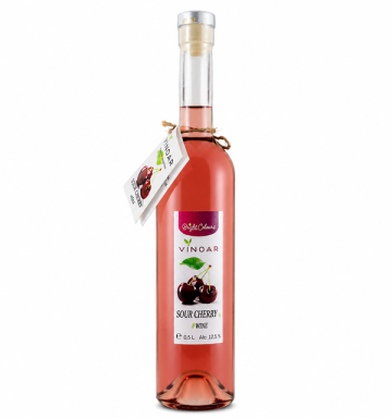 ПЛОДОВО ВИНО ОТ ВИШНА - VINOAR, 500мл