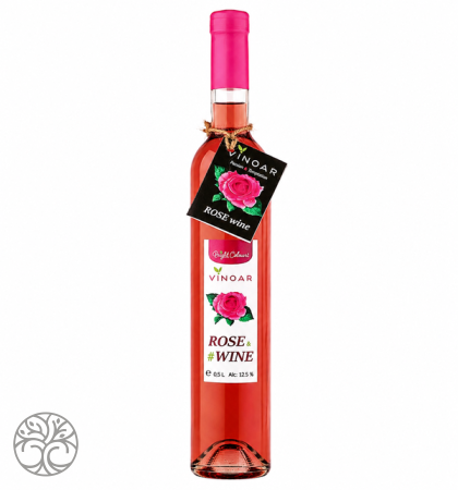 ПЛОДОВО ВИНО ОТ РОЗА - VINOAR, 500мл